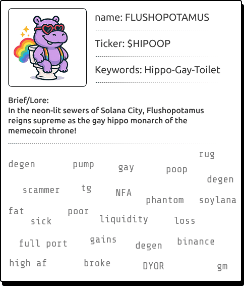 create with keywords